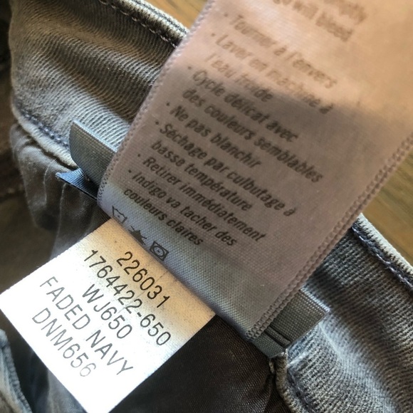 PAIGE Verdugo ankle skinny jeans faded navy women’s size 28 mid-rise - Picture 9 of 12